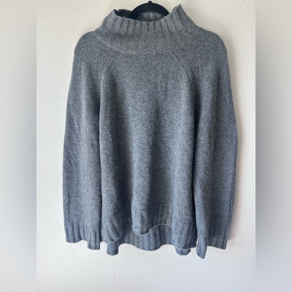 360 cashmere Margaret sweater heather grey - Picture 3 of 5